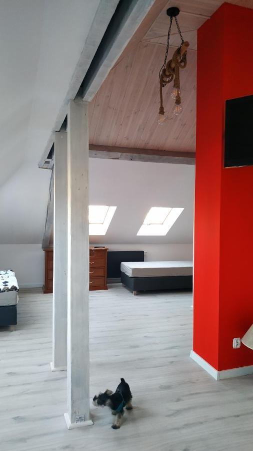 Apartament Witkacego Czerwony Słupsk Exterior foto